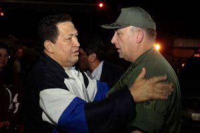 Reapareci� Ch�vez: "Estoy muy feliz"