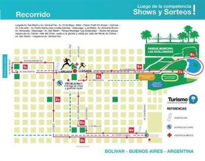 El recorrido de la 14� Marat�n