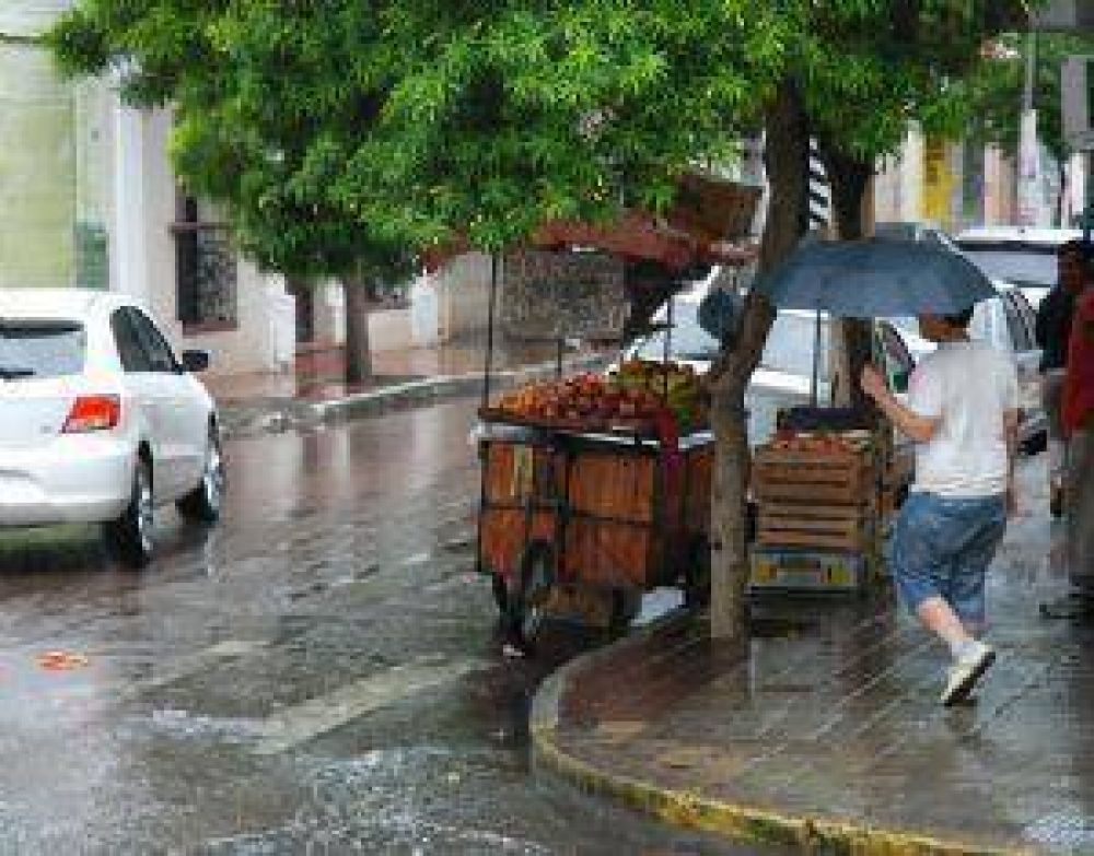 La temperatura baj�, pero por poco tiempo