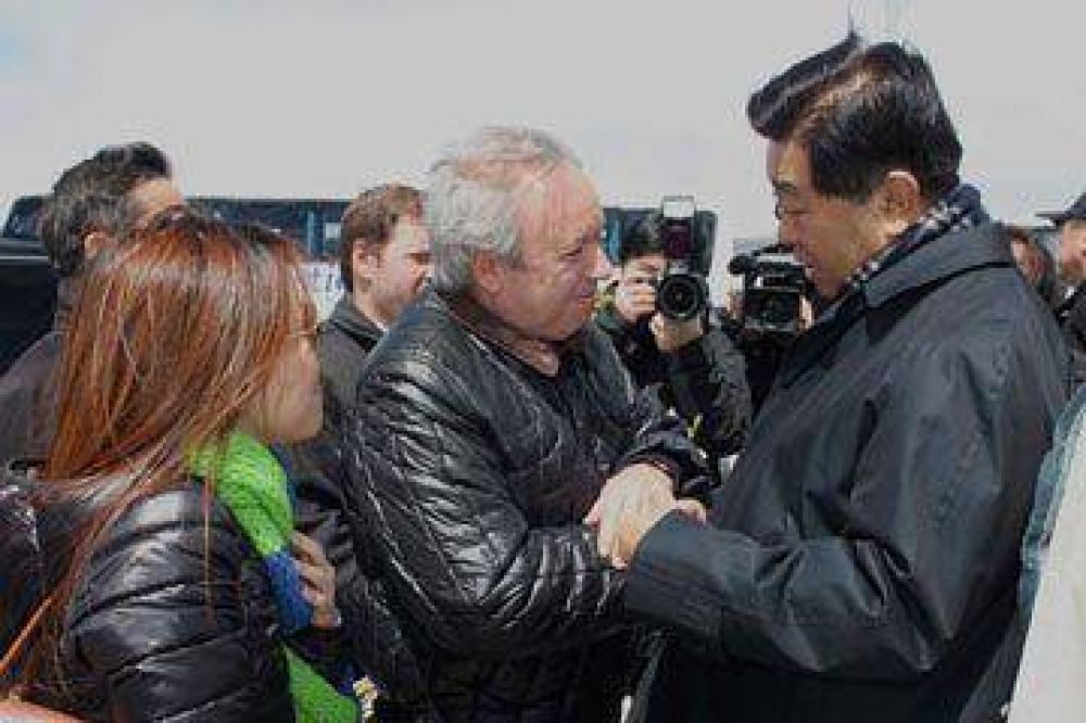 Comitiva china en El Calafate 