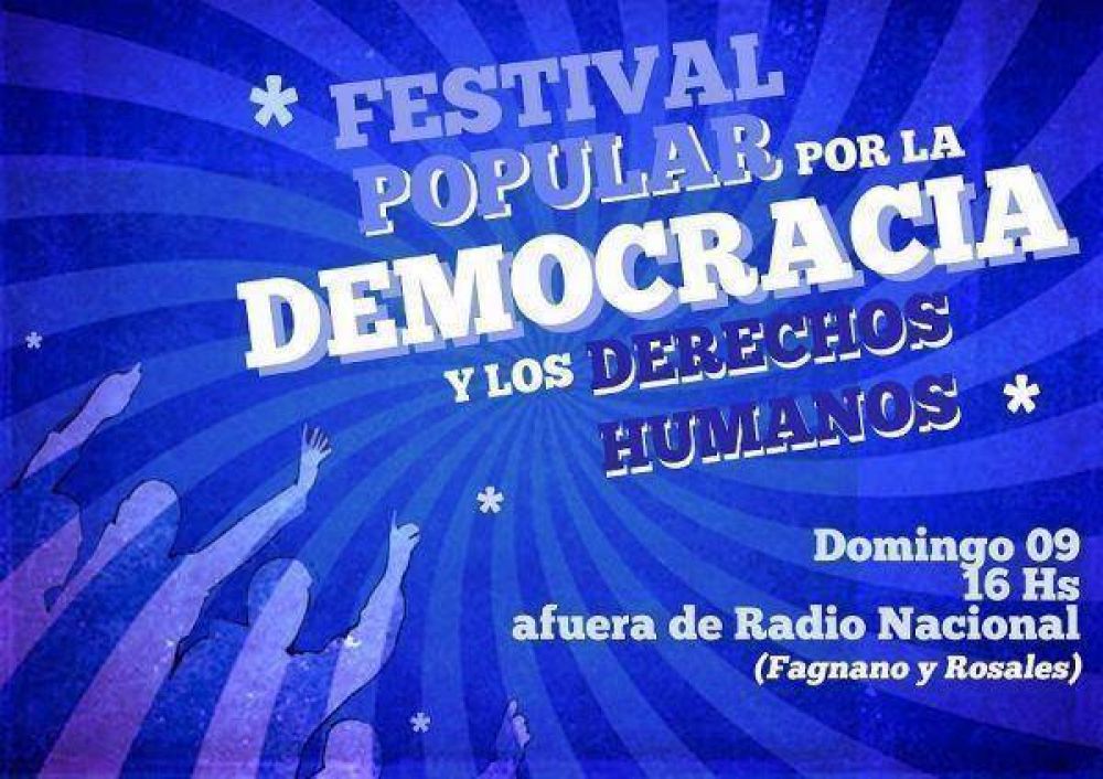 Festejos en R�o Grande por los 29 a�os de Democracia y los Derechos Humanos