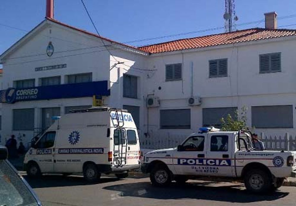 Asalto en Correo Argentino de Viedma