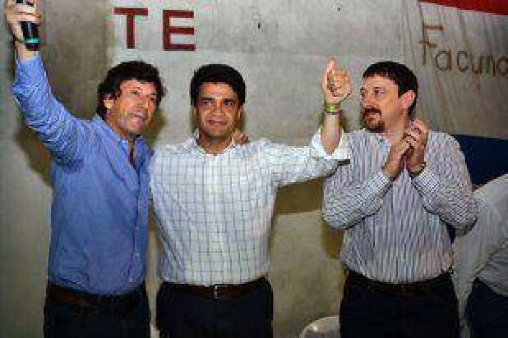 Jorge Macri y Gustavo Posse juntos en Florida Oeste