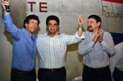 Jorge Macri y Gustavo Posse juntos en Florida Oeste