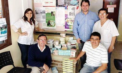 Donan medicamentos para salas perif�ricas de salud