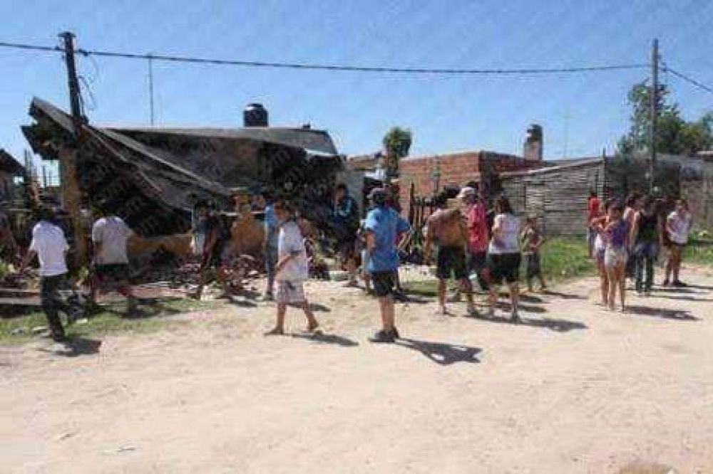 Graves incidentes en la casa de presunto violador