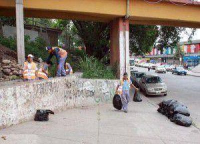Ante las intensas precipitaciones: M�s operativos de limpiezas en la ciudad y recomendaciones