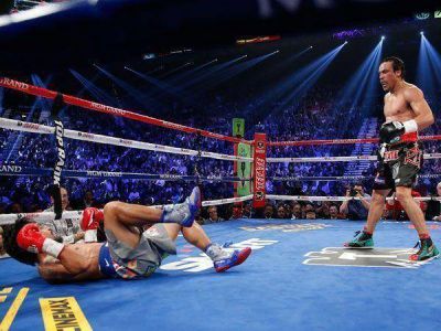 M�rquez venci� por KO a Manny Pacquiao