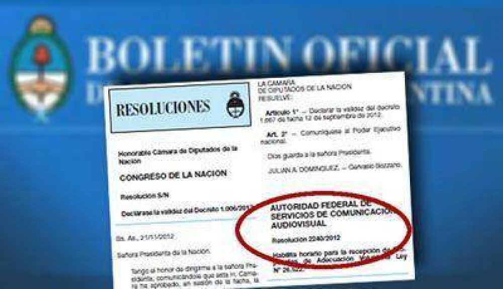 En Chubut no hay grupos econ�micos que tengan que �desinvertir� por la ley de medios