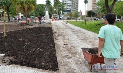 La impronta municipal pas� del asfalto a los espacios p�blicos