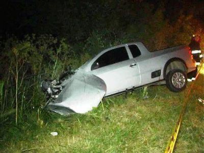 Dos jovenes lesionados al despistarse enla Ruta 5