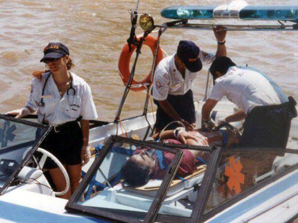 "A la lancha ambulancia le falta equipamiento" 