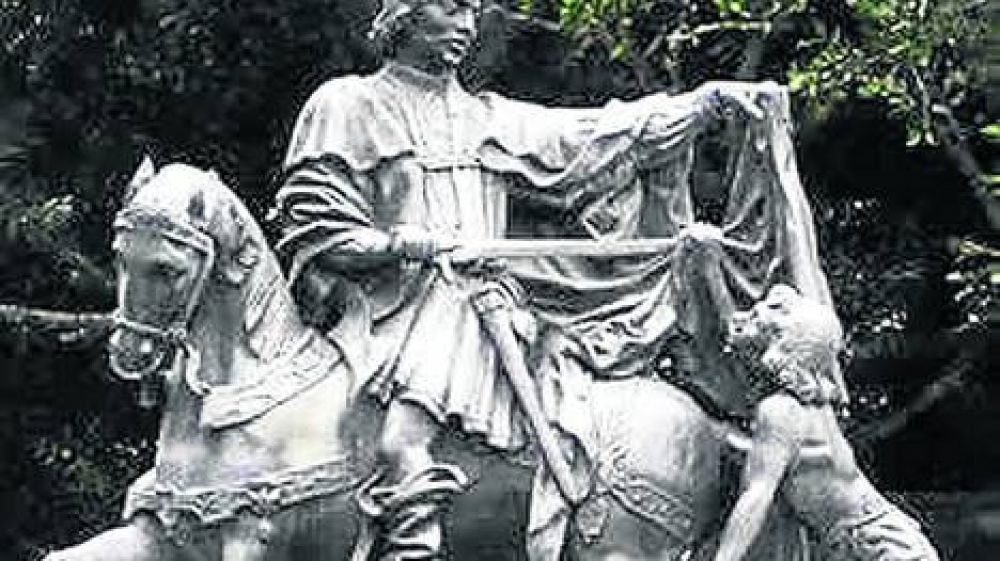 El patrono de la Ciudad, un guerrero franc�s