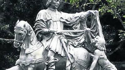 El patrono de la Ciudad, un guerrero franc�s