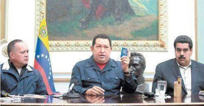 Ch�vez pide a los venezolanos que voten a Maduro para remplazarlo
