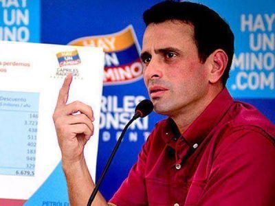 Capriles: "Venezuela no es Cuba, donde un rey designa sucesor"