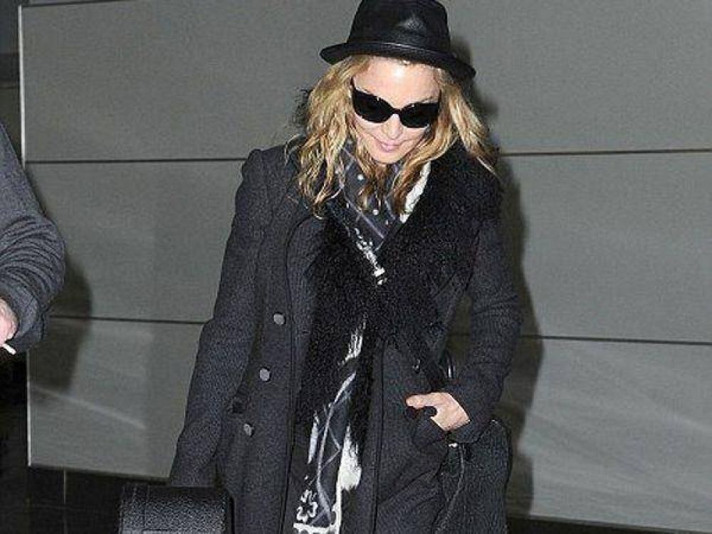  Madonna ya est� en la Argentina