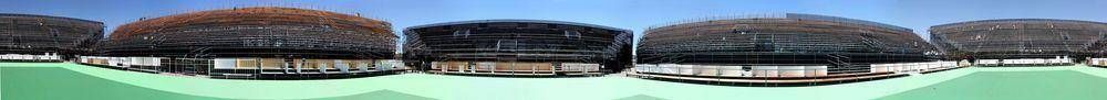 Conoc� el estadio donde jugar�n Federer y Del Potro