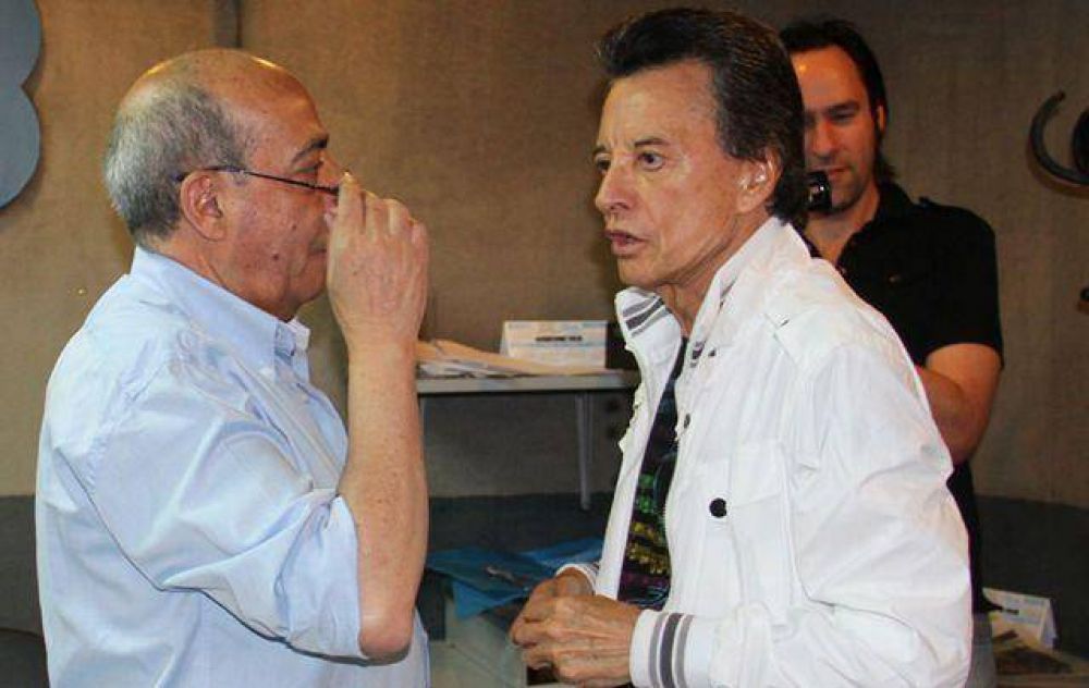 "Palito" Ortega lo salud� a Mario por el aniversario 