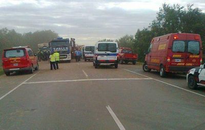 Tres muertos en m�ltiple choque en la ruta nacional 158