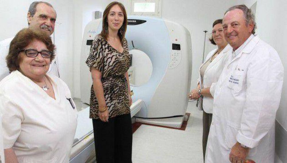 El hospital Mu�iz ya tiene su tom�grafo