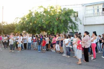 Qued� inaugurado oficialmente el mural en memoria de Carla Figueroa 