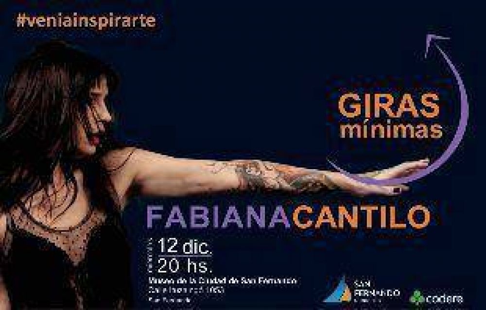 Fabiana Cantilo cantar� en San Fernando