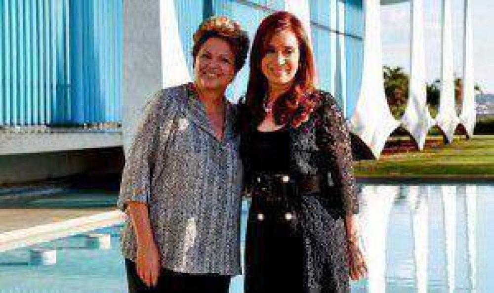 Dilma Rousseff fue invitada por Cristina Fern�ndez a visitar El Calafate