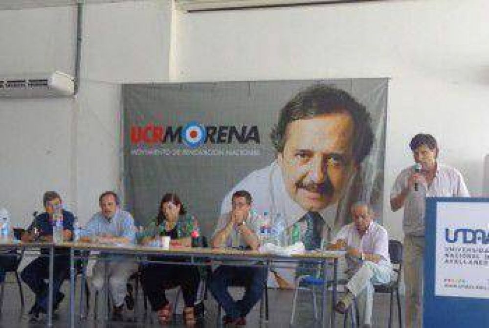Rodr�guez presente en la reuni�n de MORENA-UCR