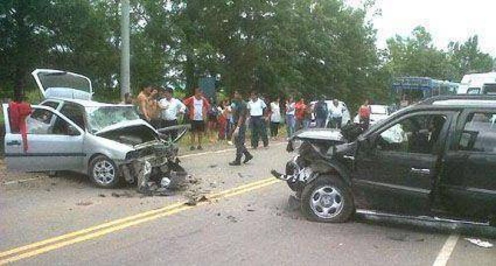 Muri� una de las v�ctimas Del accidente sobre ruta 9