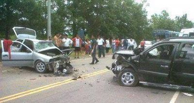 Muri� una de las v�ctimas Del accidente sobre ruta 9