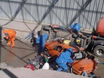 Mega simulacro de cat�strofe en Calama