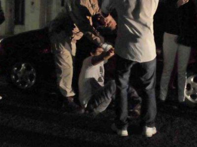 Una graduaci�n de secundarios rosarinos termin� con una feroz pelea