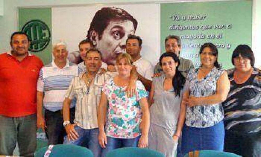 Dirigentes sindicales se reunieron con el intendente H�ctor Guti�rrez 