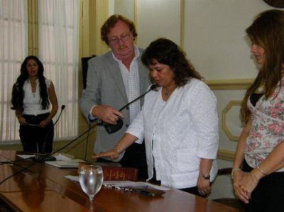 Tres mujeres, al frente del Concejo Deliberante