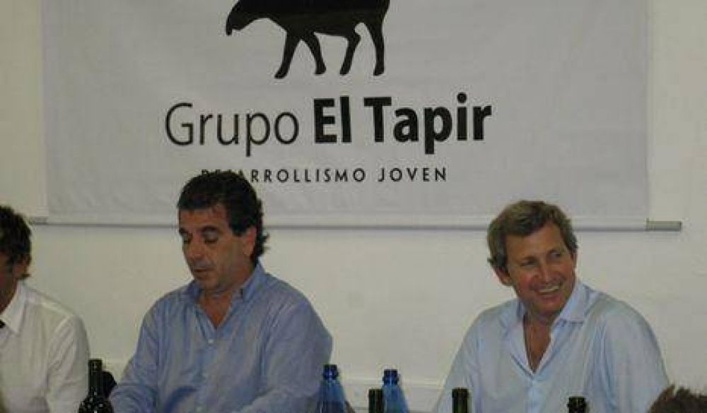 Frigerio y Ritondo asistieron a una cena del MID