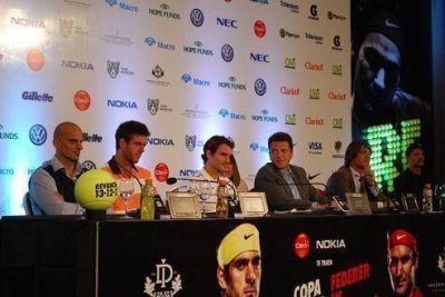 Federer se present� en Tigre