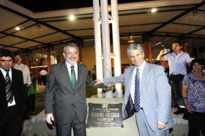 M�s progreso para San Luis: El Gobierno inaugur� la terminal de Tilisarao