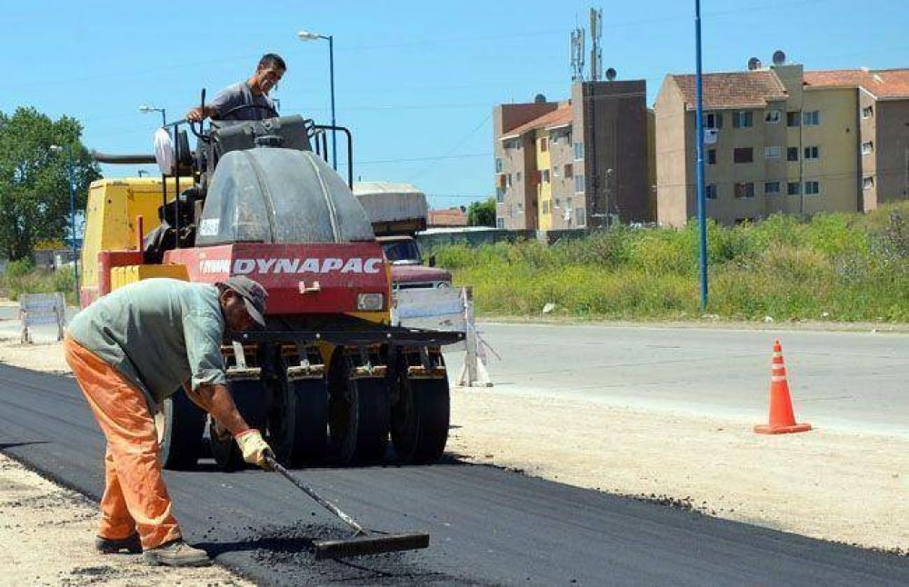 Iniciaron trabajos de construcci�n de la bicisenda en avenida Fortunato de la Plaza