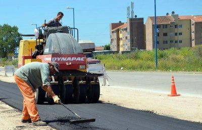 Iniciaron trabajos de construcci�n de la bicisenda en avenida Fortunato de la Plaza