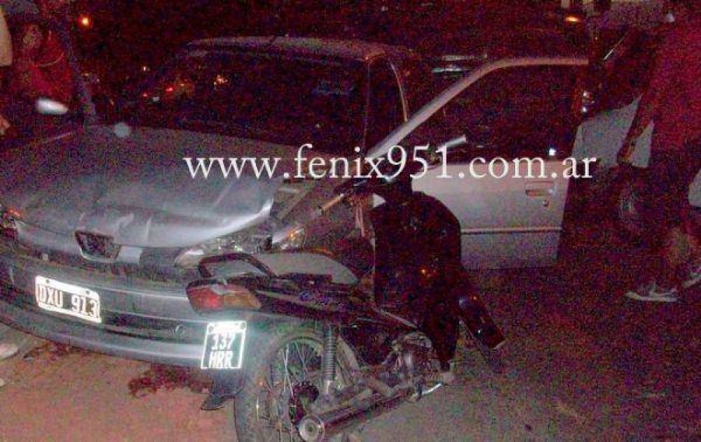 Choque en cadena por cami�n sin frenos 