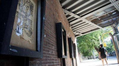 Destruyeron espacio del pasado ferroviario de Godoy Cruz 