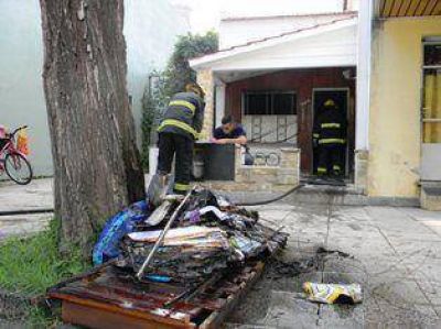Incendio en una vivienda 