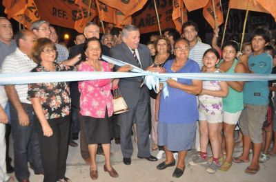 El Intendente Infante habilit� obras de pavimento 