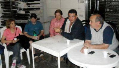 MDP + Feliz visito a los vecinos del barrio San Mart�n