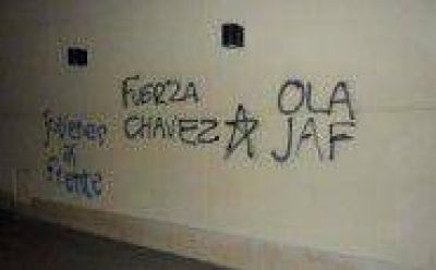 Pintadas por Chavez en Mar Del Plata