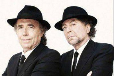 Hoy Serrat y Sabina conquistan Mar del Plata