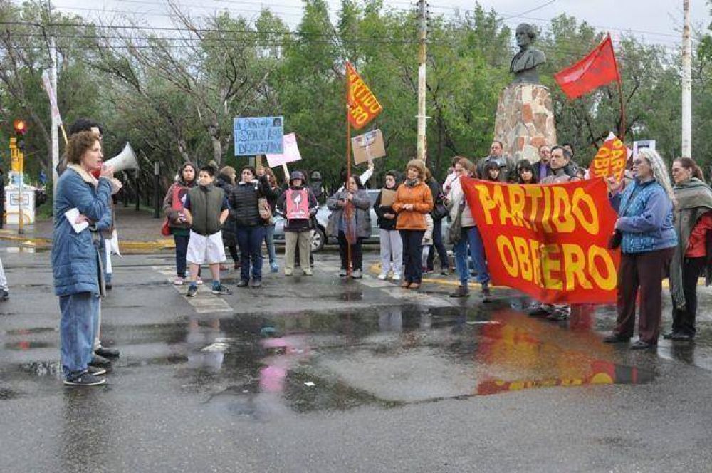 El rechazo al fallo del Caso Ver�n tambi�n se escuch� en R�o Gallegos