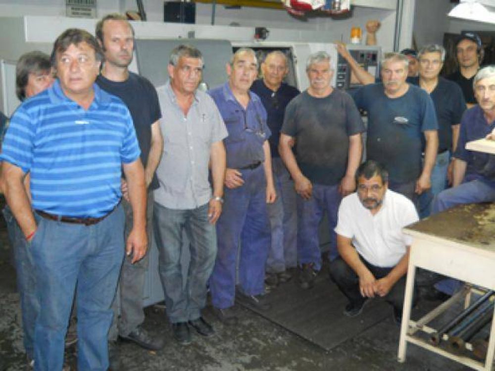 BERAZATEGUI: Mec-Ber: trabajadores resisten