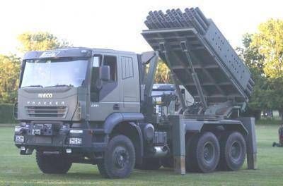Entregan cuatro lanzadores de cohetes al Ej�rcito Argentino para el GA 10 con asiento en Jun�n